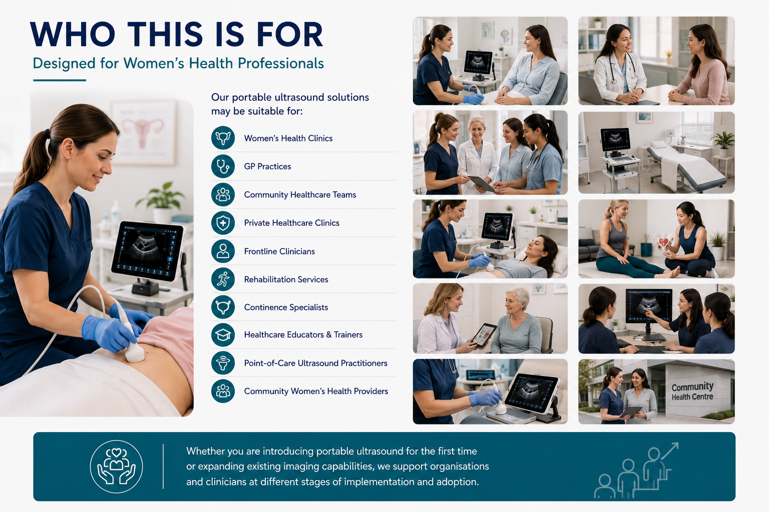 Portable Ultrasound for Women’s Health - Who This Is For