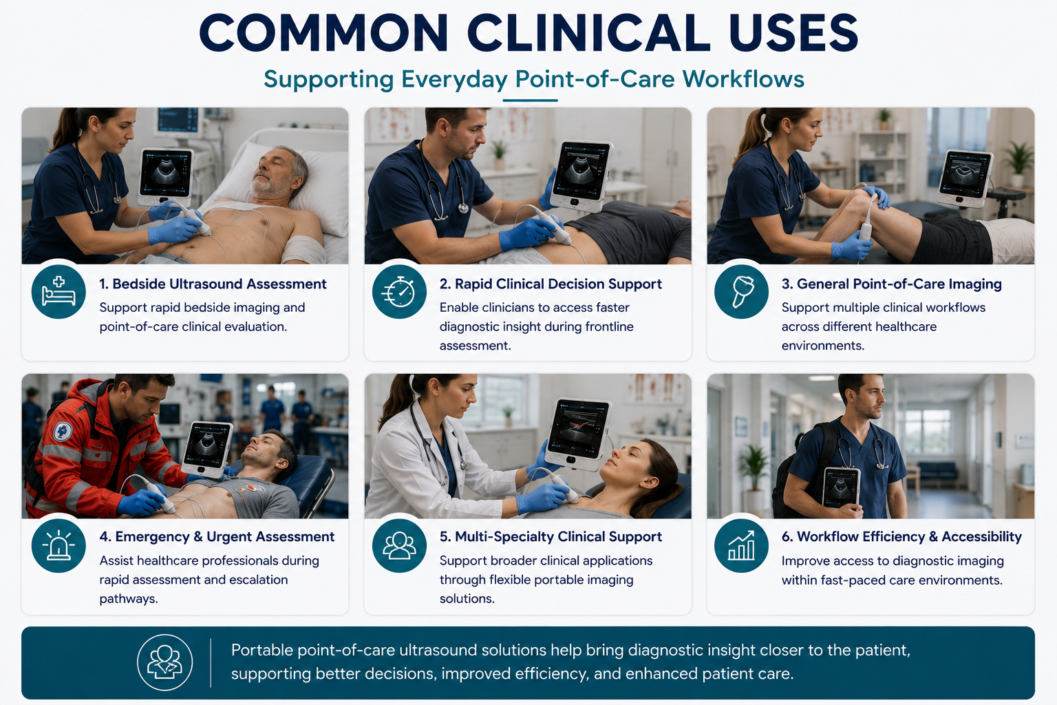 portable POCUS solutions - Use Case